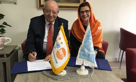 The start of a collaboration between UNFPA and UN-Habitat in I.R. Iran