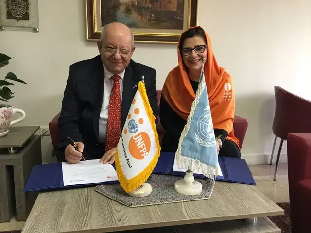 The start of a collaboration between UNFPA and UN-Habitat in I.R. Iran