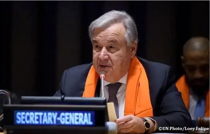 The Secretary-General Remarks on International Day for the Elimination of Violence against Women-New York, 19 November 2018