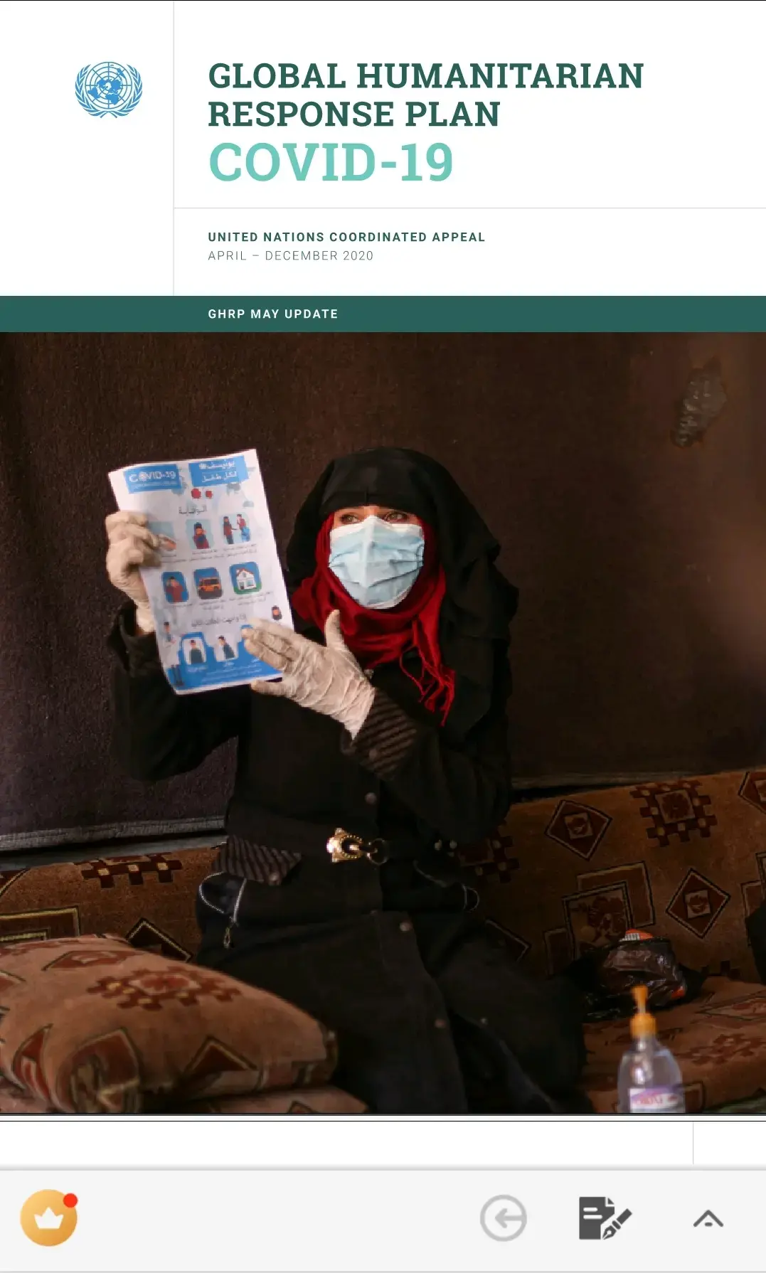 Global Humanitarian Response Plan COVID-19